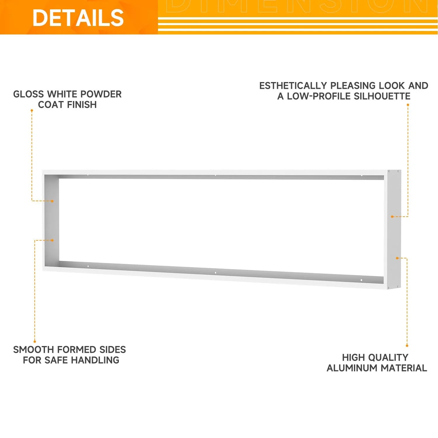 Surface Aluminum Frame Fixtures