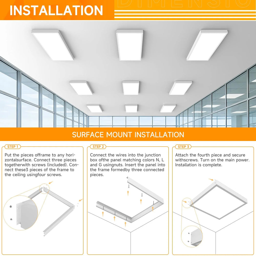 Surface Aluminum Frame Fixtures