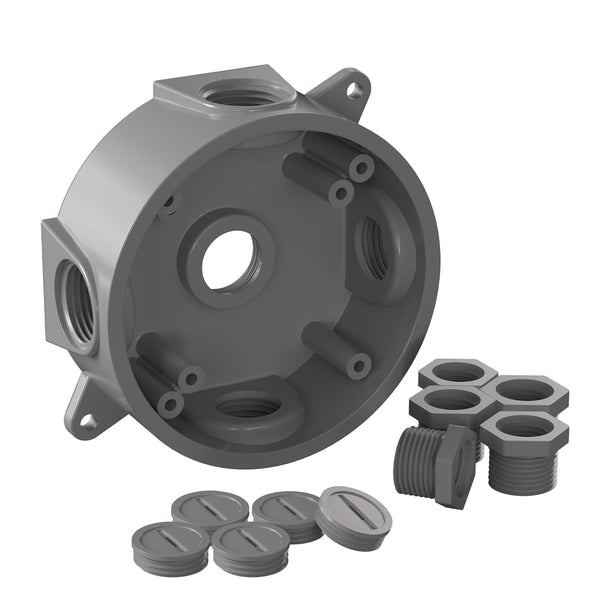 G GJIA Weatherproof Round Electrical Outlet Box - G GJIA®