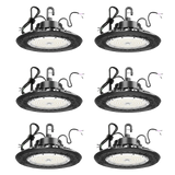 G GJIA High Bay LED Lights HB Series 0-10V Dimmable No Plug Hard Wired
