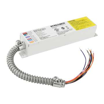 LED Emergency Backup Driver 15W, 90-260VDC 100-277VAC, for Dimmable LED Troffer Panel and Linear Fixtures, Over 90mins Emergency Time, UL Listed - G GJIA®