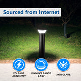 LED Bollard Landscape Lights & Pathway Lighting 26W