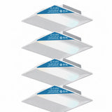 G GJIA 2FTx2FT LED Troffer Light, 5CCT Switch LED Drop in Ceiling Light