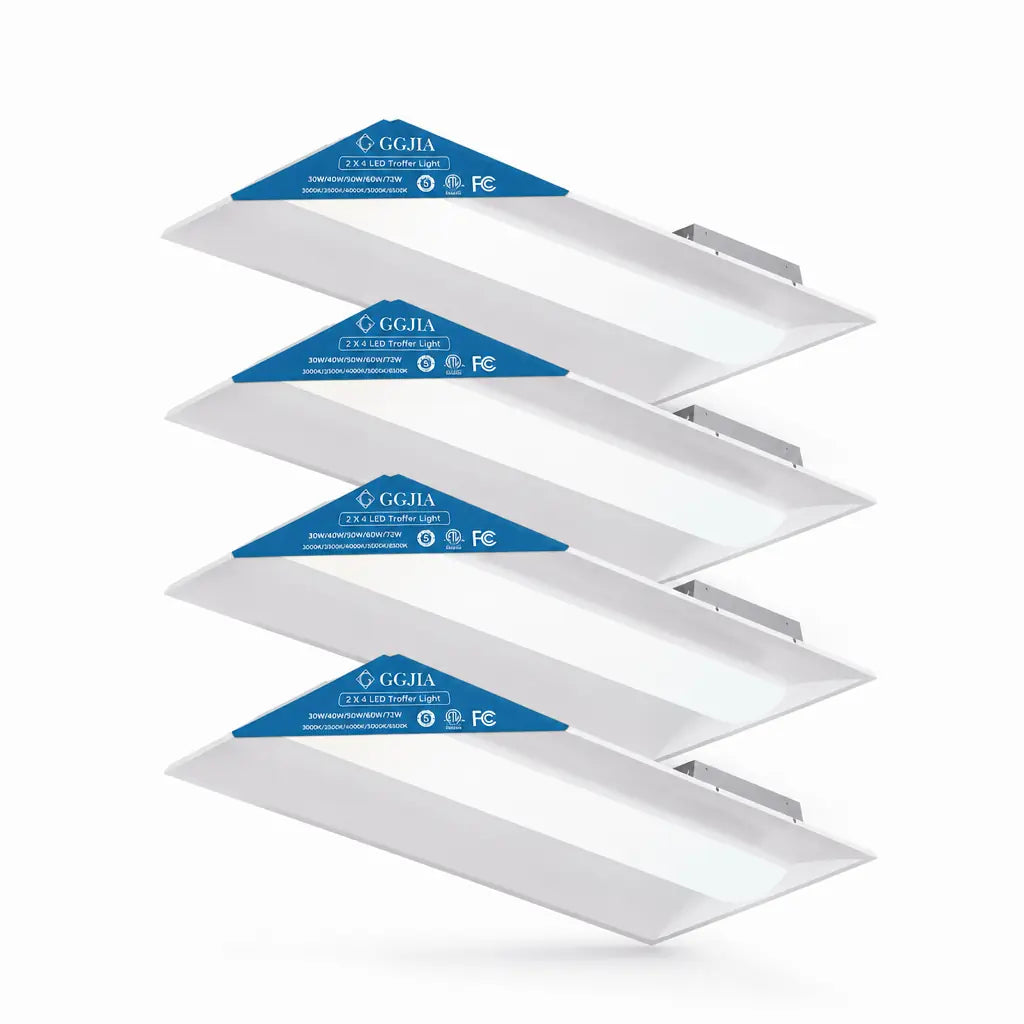 G GJIA 2FTx4FT LED Troffer Light, 5CCT Switch LED Drop in Ceiling Light