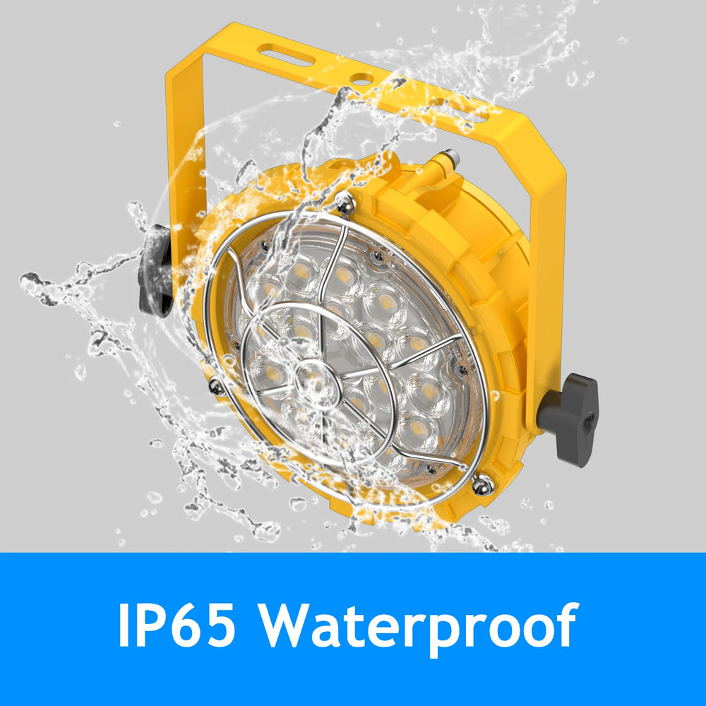 GGJIA LED Loading Dock Lights 30W-50W with Swing Arm, A1 Round Series