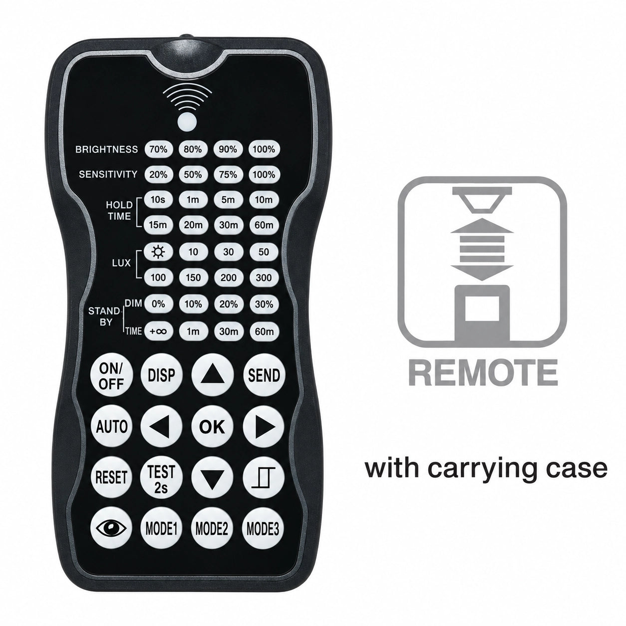 G GJIA RC-100 Sensor Remote Control Programmer for LED Linear High Bay & UFO High Bay Light