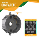 Weatherproof Round Electrical Outlet Box