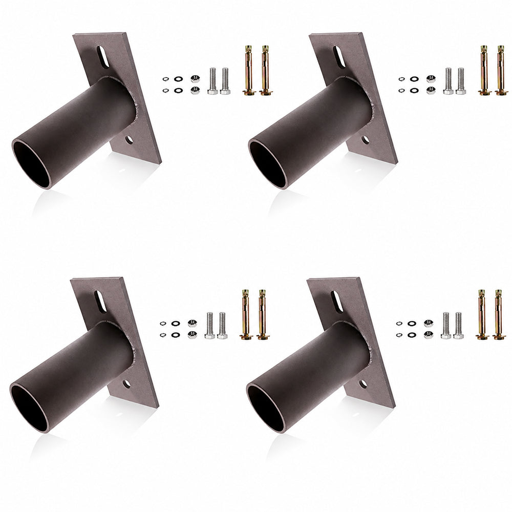 G GJIA Slip Fitter Adapter Bracket and 90 Degree Wall Mount Bracket