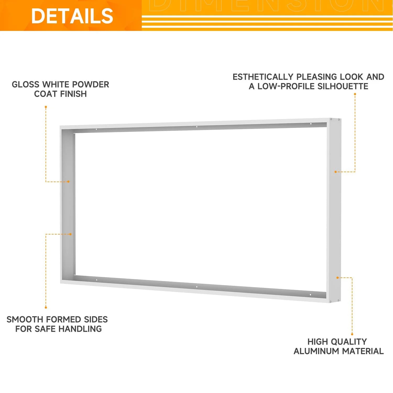 Surface Aluminum Frame Fixtures