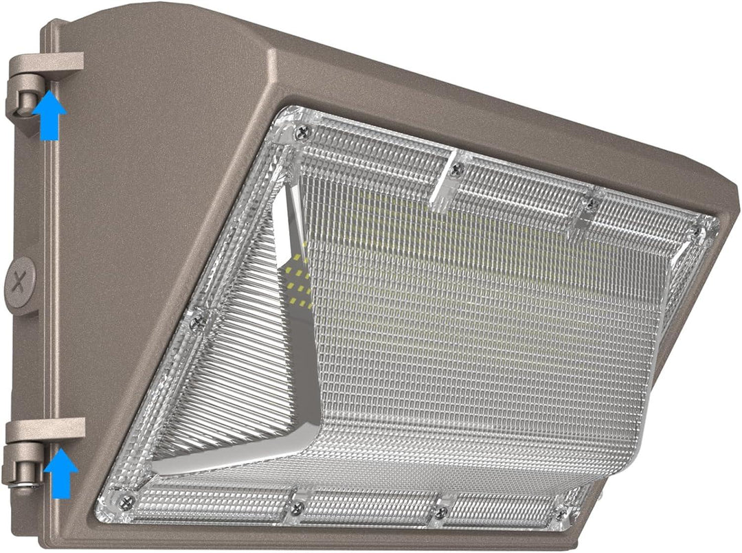 G GJIA® 120W LED Wall Pack Light Dusk-to-Dawn automatic switch - G GJIA®