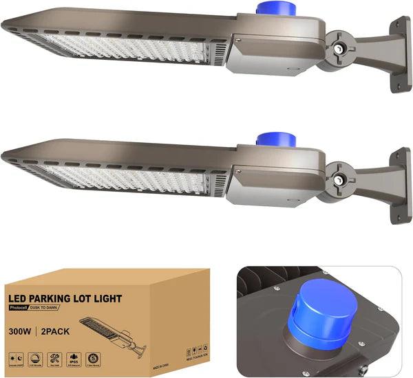 G GJIA® Adjustable Arm Series LED Parking Lot Lights - G GJIA®