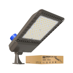 300W LED Parking Lot Lights Adjustable Arm Series