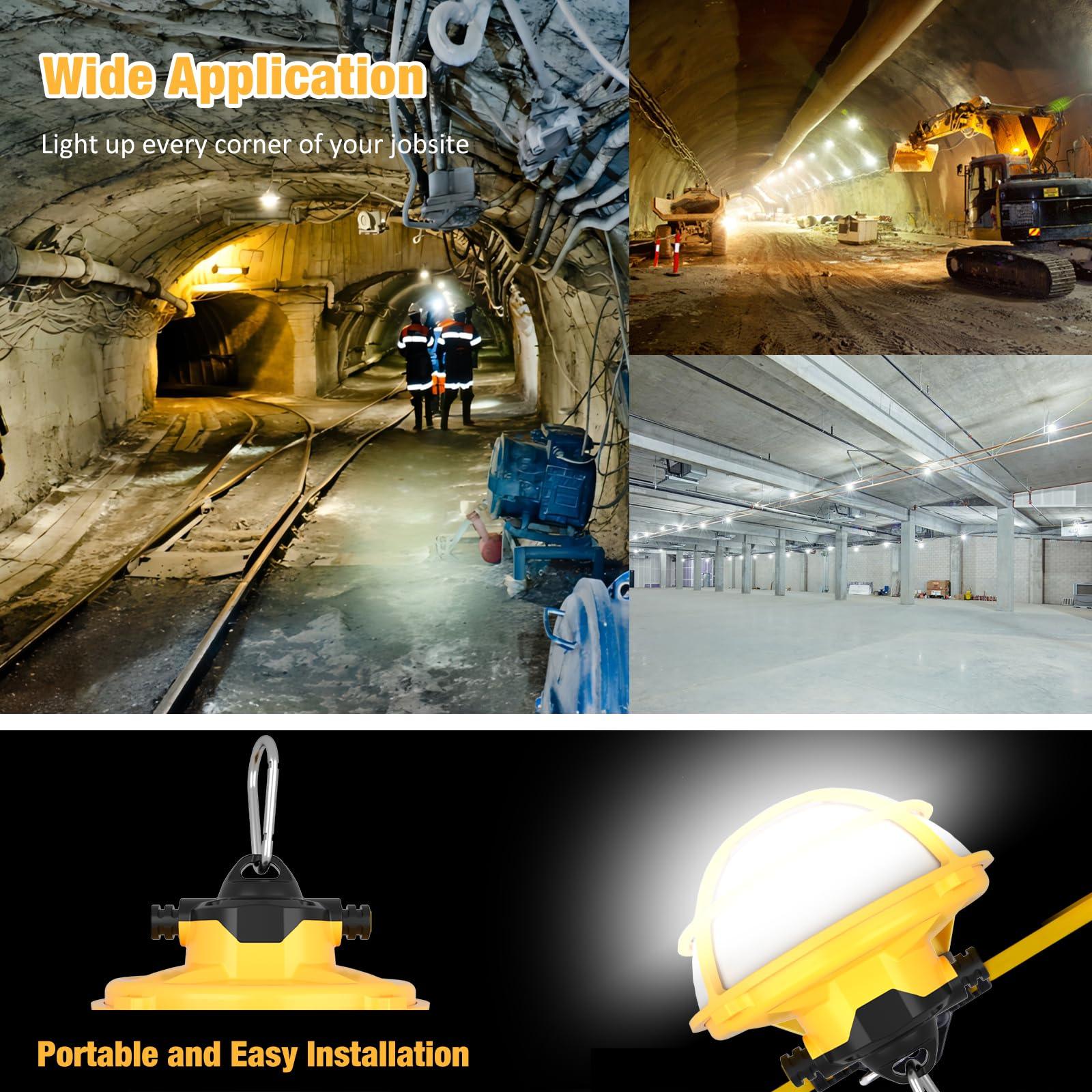 G GJIA® LED Construction String Lights - G GJIA®