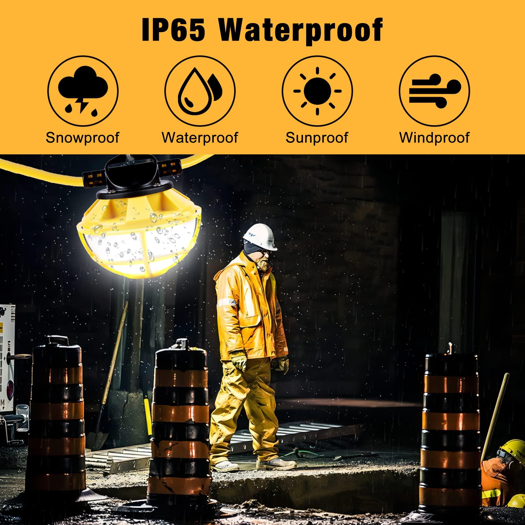 G GJIA® Waterproof Construction String Lights - G GJIA®
