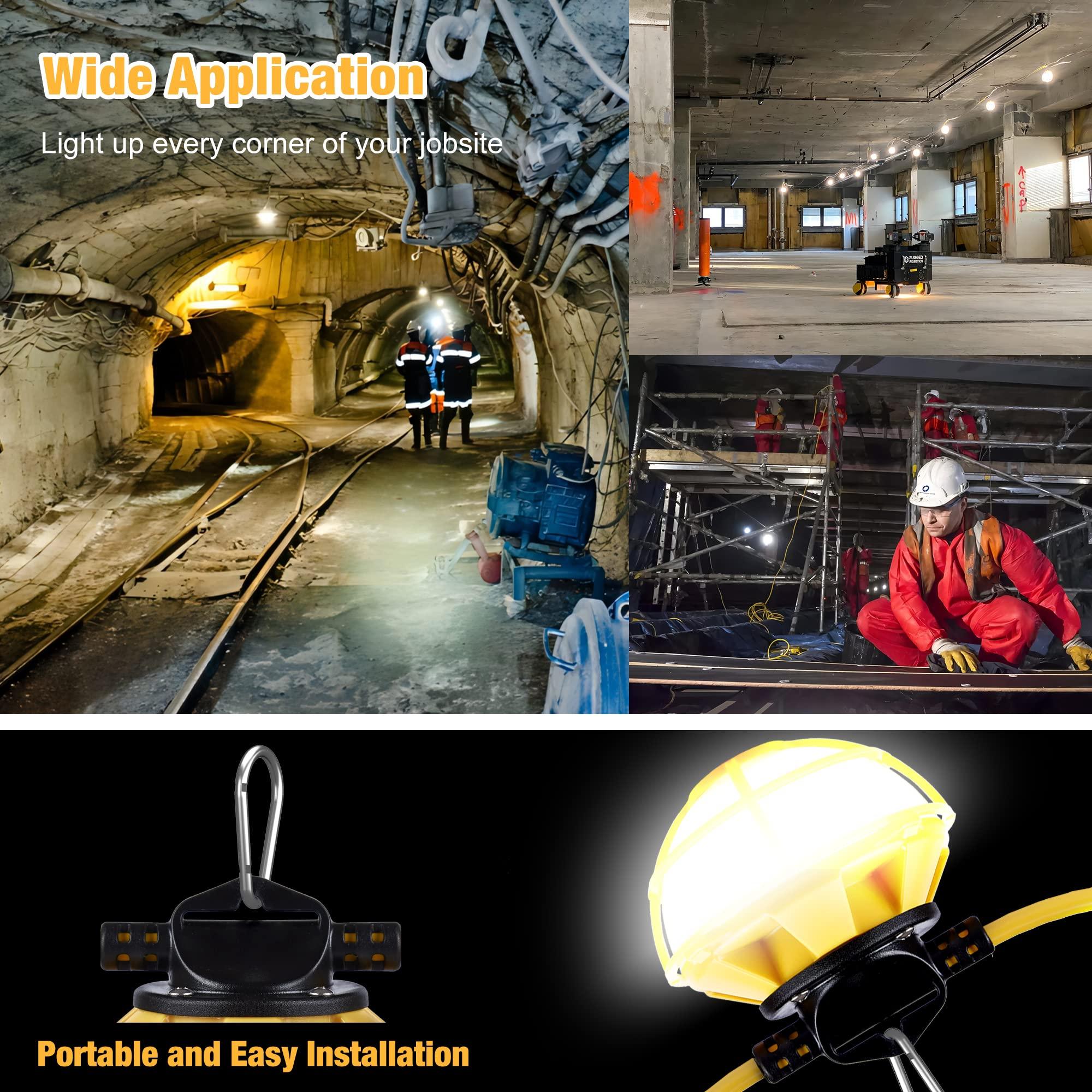 G GJIA® Waterproof Construction String Lights - G GJIA®