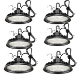 Led High Bay Light Adjustable Series 200W 0-10V Dimmable No Plug 6 Pack