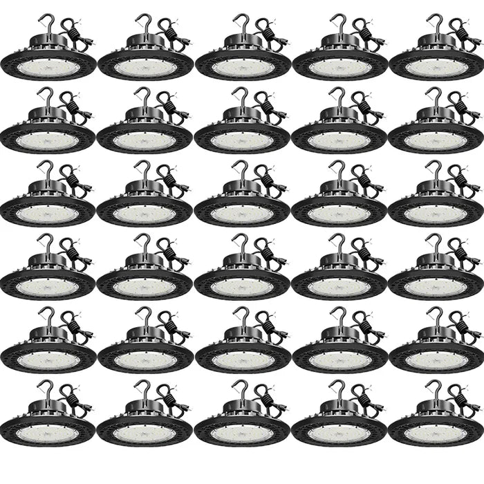 LED High Bay Lights, 240W 36000LM HB Series 0-10V Dimmable, 5' Cable with US Plug
