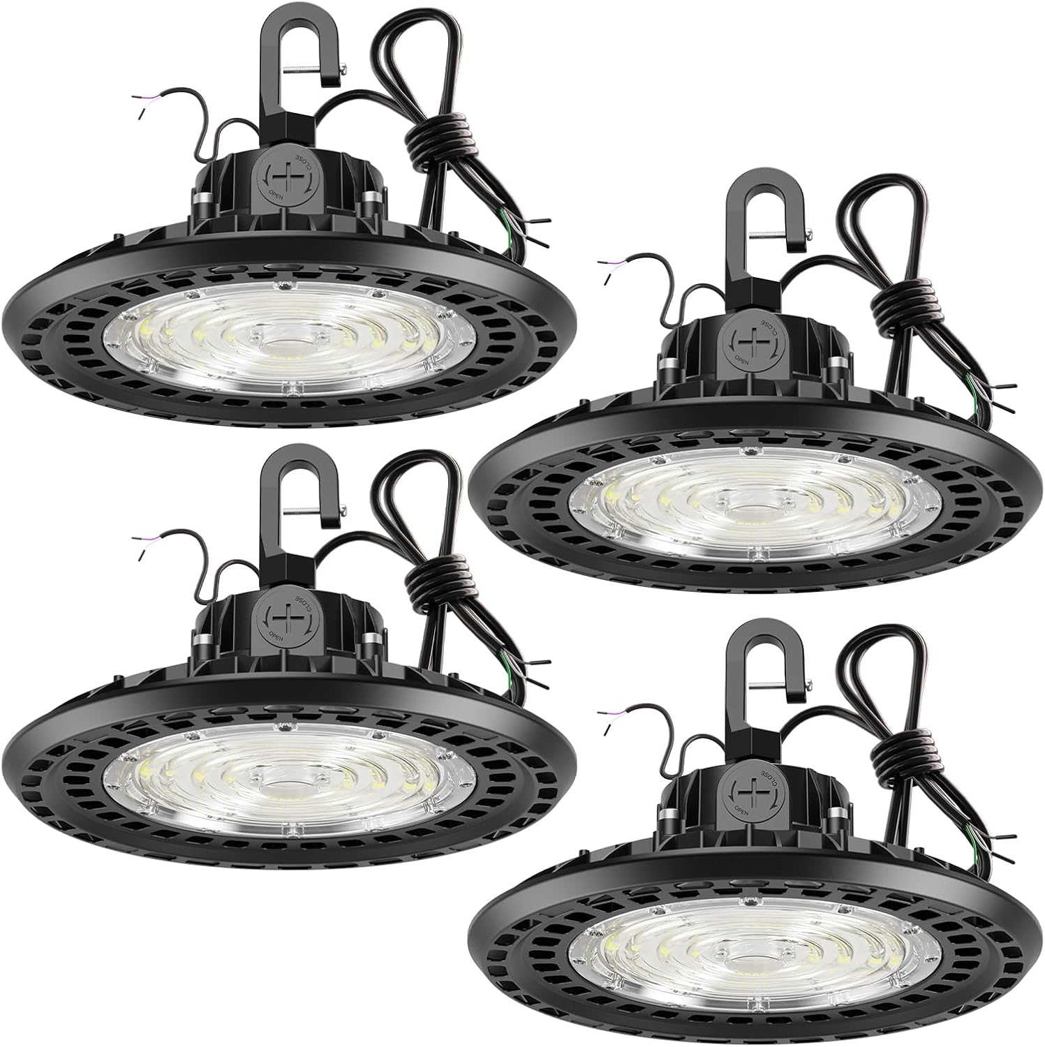 High Bay LED Lights Adjustable HB Series 200W No Plug Hard Wired