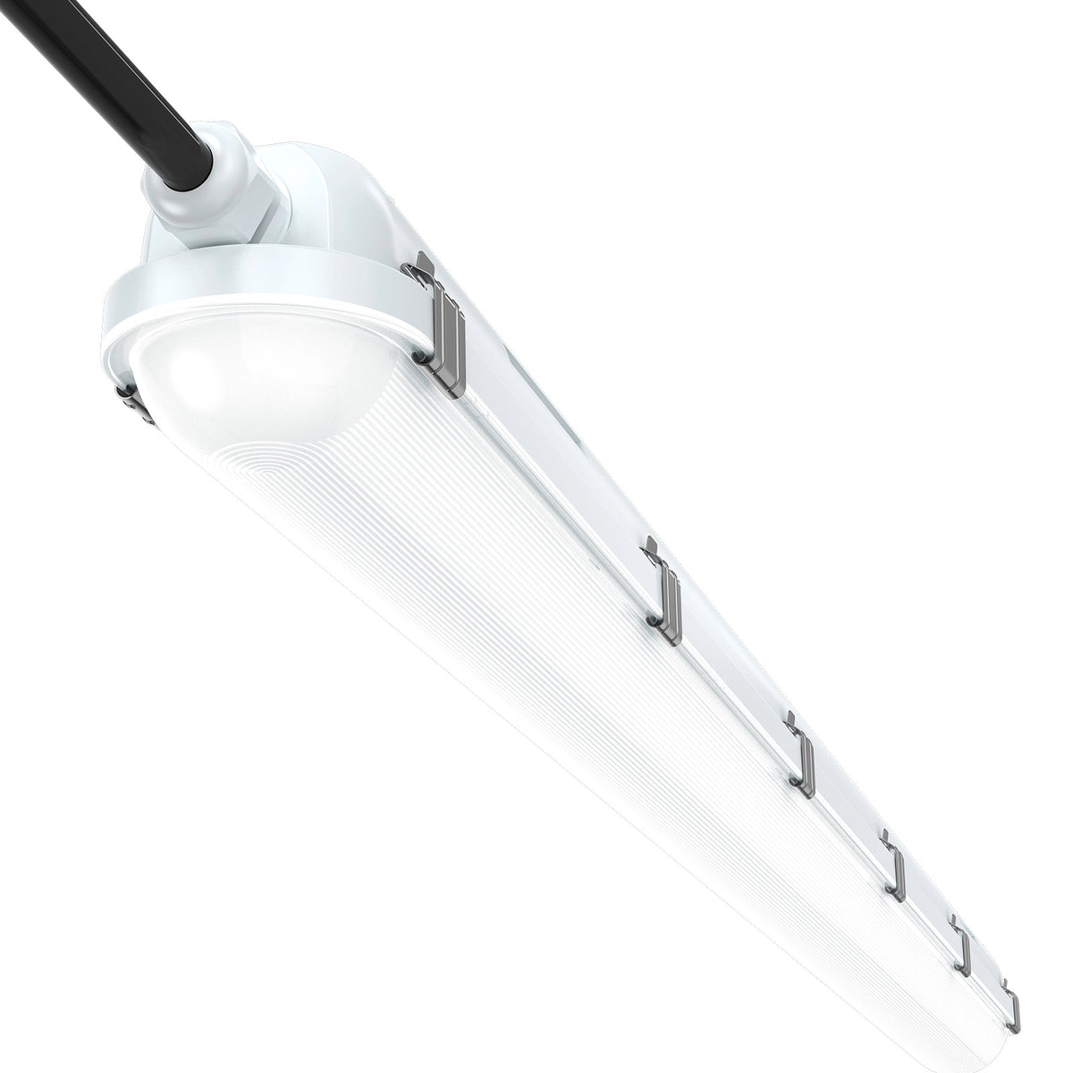 60W 4FT LED Vapor Light, 30W/40W/50W/60W Vapor Proof Tight Light Fixture, 8700Lm 3000K/3500K/4000K/5000K/6500K Selectable, AC100-277V Waterproof LED Outdoor Shop Light