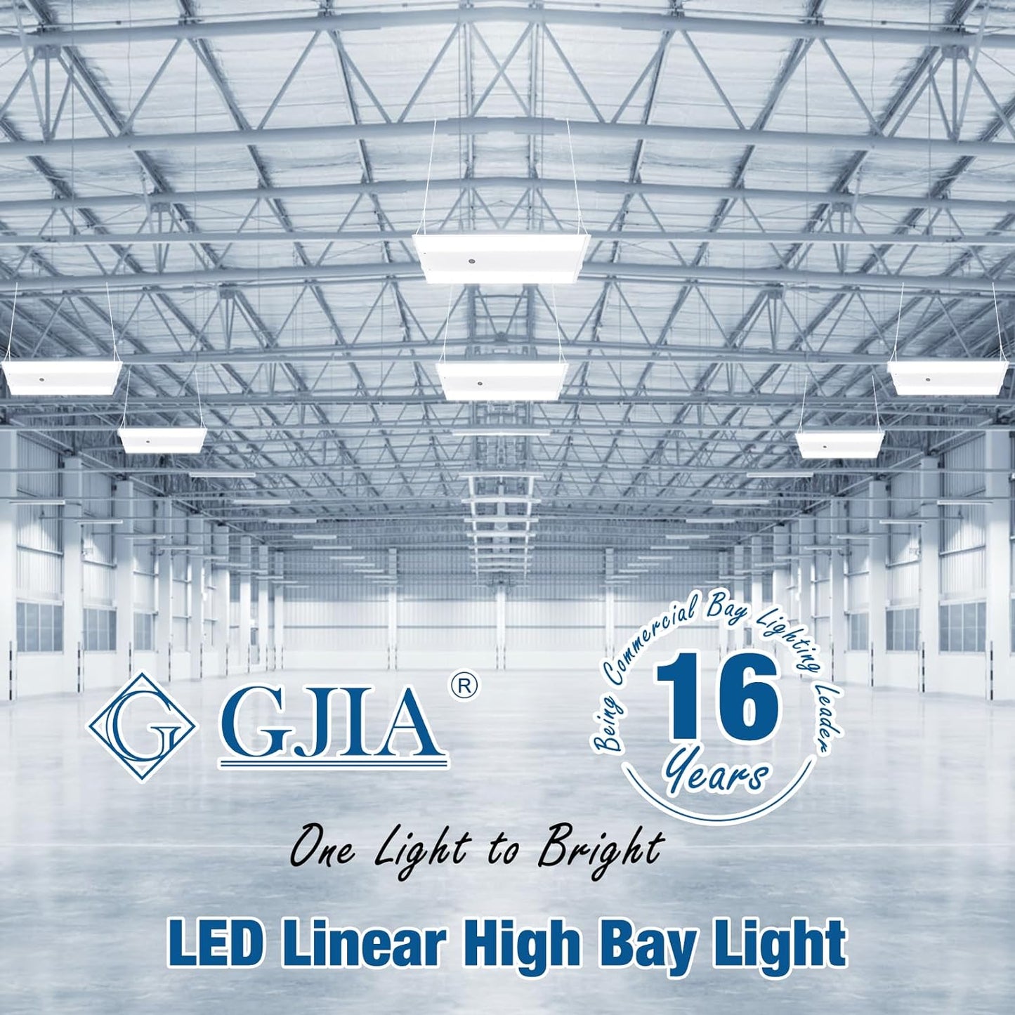 G GJIA® 130W LED Linear High Bay Shop Light  4 Pack