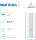 G GJIA® 300W LED Linear High Bay Light 4-Pack - G GJIA®