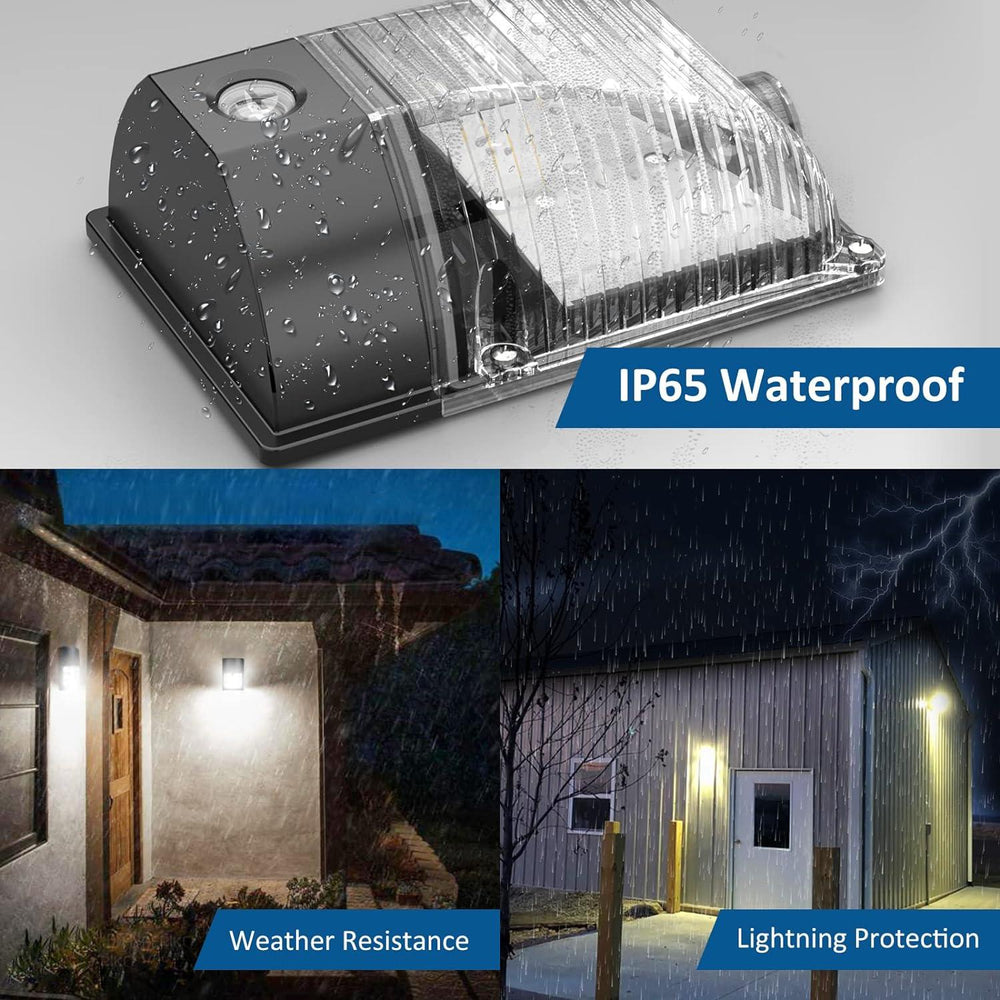 G GJIA® LED Wall Pack - Dusk to Dawn Sensor - G GJIA®