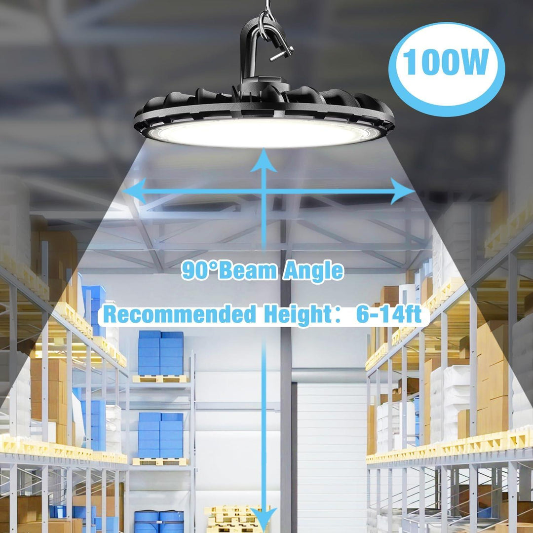 G GJIA® 100W AC120V UFO LED High Bay Lights (1 Pack) - G GJIA®