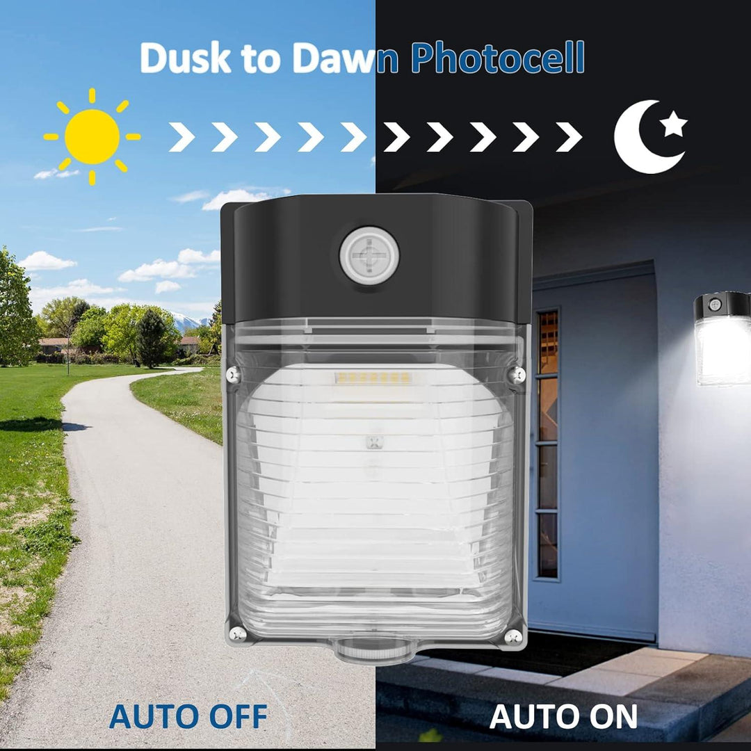 G GJIA® LED Wall Pack - Dusk to Dawn Sensor - G GJIA®